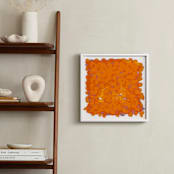 "Miami Still Life" - Art Print in Tropical Orange by Alain Castoriano - In a Room