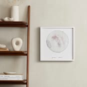 "June - Pearl" - Art Print in Pearl by Naomi Ernest - In a Room