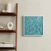 "SummerDaze" - Art Print in Turquoise by Laura Browning - In a Room