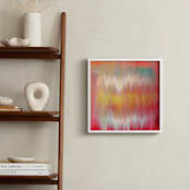 "Colorfall" - Art Print in Cherry by Lindsay Megahed - In a Room