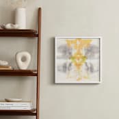 "Soul Meets Sun" - Art Print in Peach nectar by Lauren Packard - In a Room
