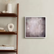 "Glimmering Lights" - Art Print in Muted Lavender by Alicia Youngken - In a Room