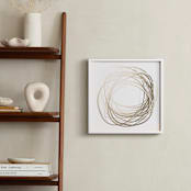 "Infinite Possibility" - Art Print in Shades of Gold by Jayna B - In a Room