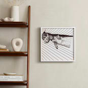 "doggy" - Art Print in black and white by XL - In a Room