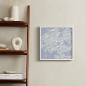 "Dynamic Movement 9.2" - Art Print in Light Green by Simona Gocan - In a Room
