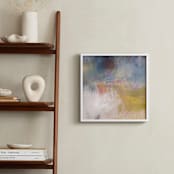 "Just before nightfall, I" - Art Print in Dusk Blue by Jacquelyn Sloane Siklos - In a Room
