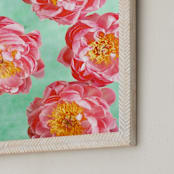 "Titania" - Art Print in Peony Pink by Kristin Muntean - Frame Close-up