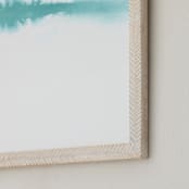 "Ponder" - Art Print in shore by Lindsay Megahed - Frame Close-up