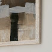 "Deserted Place Series 1" - Art Print in Nude by Angela Simeone - Frame Close-up