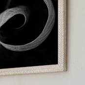 "Wrapped Around" - Art Print in noir by Alexis Arnold - Frame Close-up