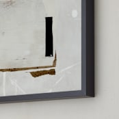 "You Should Know II" - Art Print in Sable by Jennifer Daily - Frame Close-up