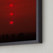 "Sun in the dust" - Art Print in Bloody Sky by Arash Fattahi Acosta - Frame Close-up