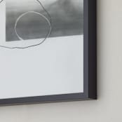 "Abstract drawings I" - Art Print in White by Kirsta Benedetti - Frame Close-up
