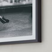"Submerged" - Art Print in Underwater Black and White by Zemina Zaferakis - Frame Close-up