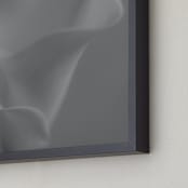 "Memory" - Art Print in Pearly Grey by MG Vander Elst - Frame Close-up