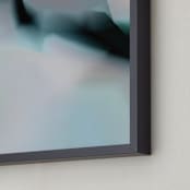 "ghost" - Art Print in Grey by Lori Wemple - Frame Close-up