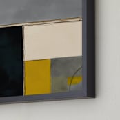 "Here Comes the Sun" - Art Print in Steel by Dawn Smith - Frame Close-up