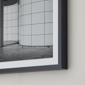 "Curves and Squares 2" - Art Print in Black & White by lulu and isabelle - Frame Close-up