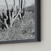 "Strong-willed" - Art Print in Black & white by Eliane Lamb - Frame Close-up