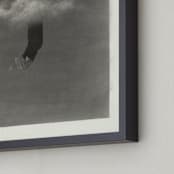 "Rene" - Art Print in Moody Grey by jinseikou - Frame Close-up