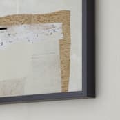 "You Should Know I" - Art Print in Sable by Jennifer Daily - Frame Close-up