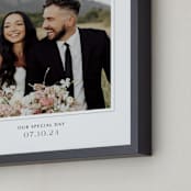 "Disney's Mickey Loves Minnie" - Framed Photo in Cloud by Itsy Belle Studio - Frame Close-up