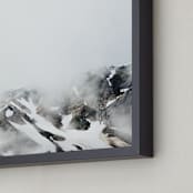 "Shroud" - Art Print in Fog by Heather Deffense - Frame Close-up