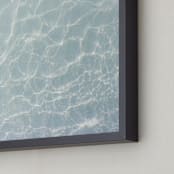 "Wave Patterns" - Art Print in Tide by Tommy Kwak - Frame Close-up