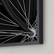 "Steel shapes 1" - Art Print in Velo by Eliane Lamb - Frame Close-up