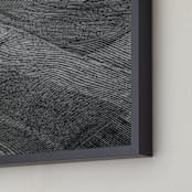 "Steps of lights #1" - Art Print in soft black by Van Tsao - Frame Close-up