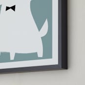 "Mr" - Art Print in Sky by Lori Wemple - Frame Close-up