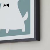 "Mr" - Art Print in Sky by Lori Wemple - Frame Close-up