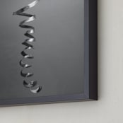 "@ Springtime" - Art Print in Stainless Steel by Margaret Williams - Frame Close-up
