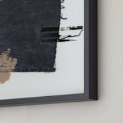 "We Are Altogether" - Art Print in Nude by Lauren Packard - Frame Close-up