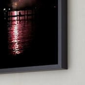 "Baby You're A Firework" - Art Print in Red Burst by Hannah Graham - Frame Close-up