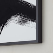"AC Study 4" - Art Print in Black and White by Jaime Derringer - Frame Close-up