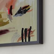 "Grab Back" - Art Print in candy pink by Lauren Packard - Frame Close-up