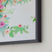 "Rose Bay" - Art Print in Rose Bay by Chandana - Frame Close-up