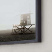 "Tower 19" - Art Print in Sunset Haze by Anne Ciotola - Frame Close-up
