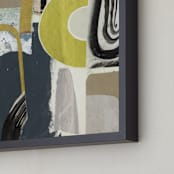 "Territory II" - Art Print in Territory blue by Bethania Lima - Frame Close-up