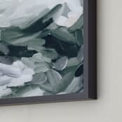 "So Serene" - Art Print in Forest by Melanie Severin - Frame Close-up