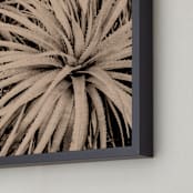 "Textural I" - Art Print in Cinnamon by Paola Benenati - Frame Close-up