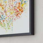 "Remember Me" - Art Print in Petal by Lindsay Megahed - Frame Close-up