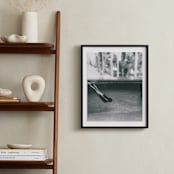 "Submerged" - Art Print in Underwater Black and White by Zemina Zaferakis - In a Room