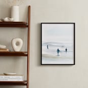 "Surf Dream" - Art Print in deep sea by Jenny Partrite - In a Room