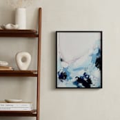 "Even Still" - Art Print in Navy by Katie Craig - In a Room