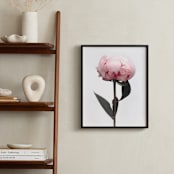 "Peonia" - Art Print in Blush by Rosana Laiz Blursbyai - In a Room
