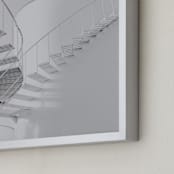 "twists and turns" - Art Print in Steel by Hollie Renner Photography - Frame Close-up