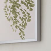 "Softness" - Art Print in Olive branch by Eliane Lamb - Frame Close-up