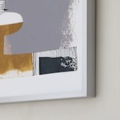 "Urban block 1" - Art Print in new york urban blocks by Bethania Lima - Frame Close-up